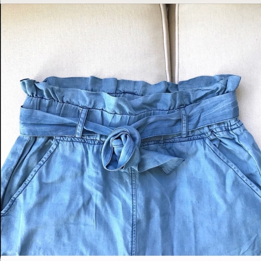 ❗️MORE SIZES ADDED! ❗️Wide Leg Blue Pants! 👖 - Picture 6 of 7
